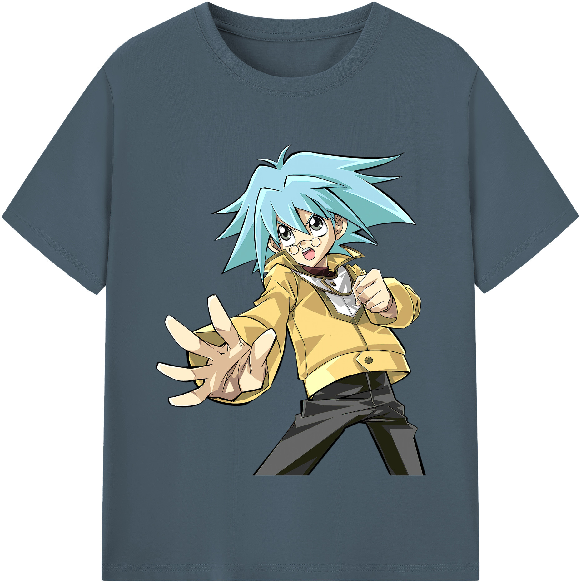 （画像用） 遊☆戯☆王 Yu-Gi-Oh! 綿100％半袖Tシャツ（フロントプリント）